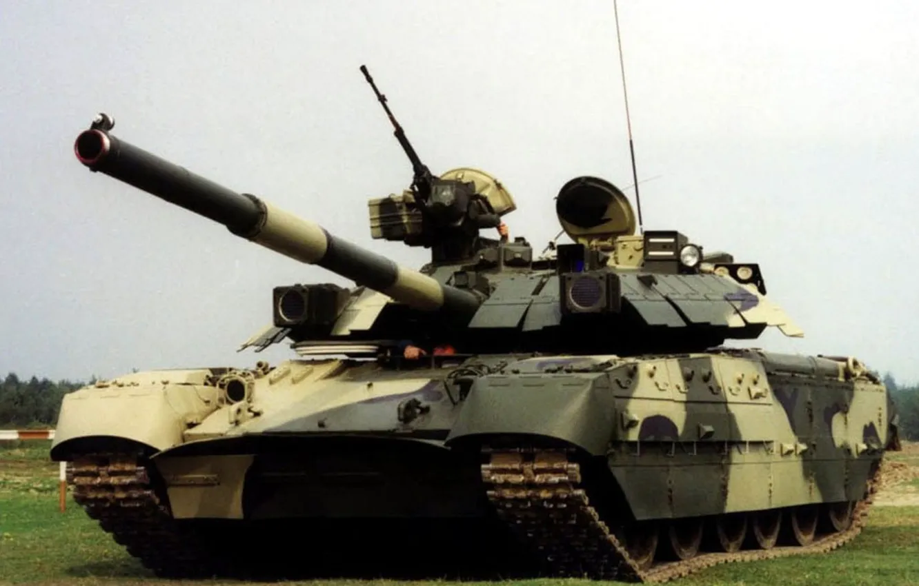 Фото обои танк, т84, Ятаган, орудие 120мм