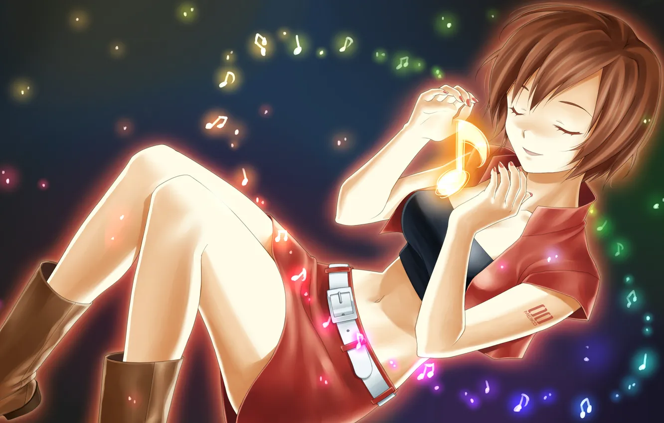 Фото обои Vocaloid, Meiko, вокалоид