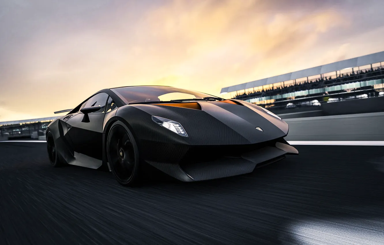 Фото обои Car, Black, Aventador, Lamborghini Aventador, Supercar, FM7, Game Art, Forza Motorsport 7