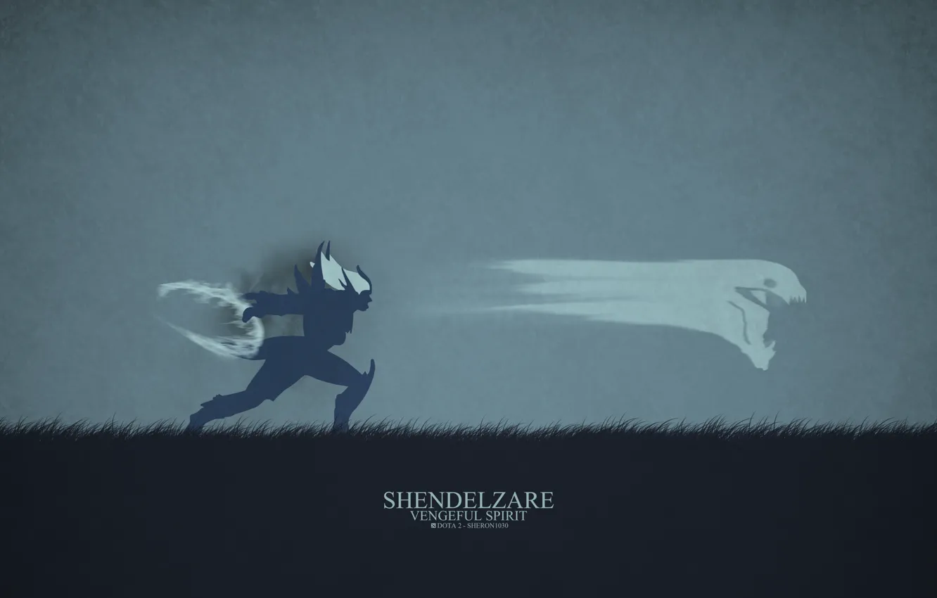 Фото обои dota, Valve, вольво, дота, dota2, sheron1030, Vengeful Spirit, Дота2