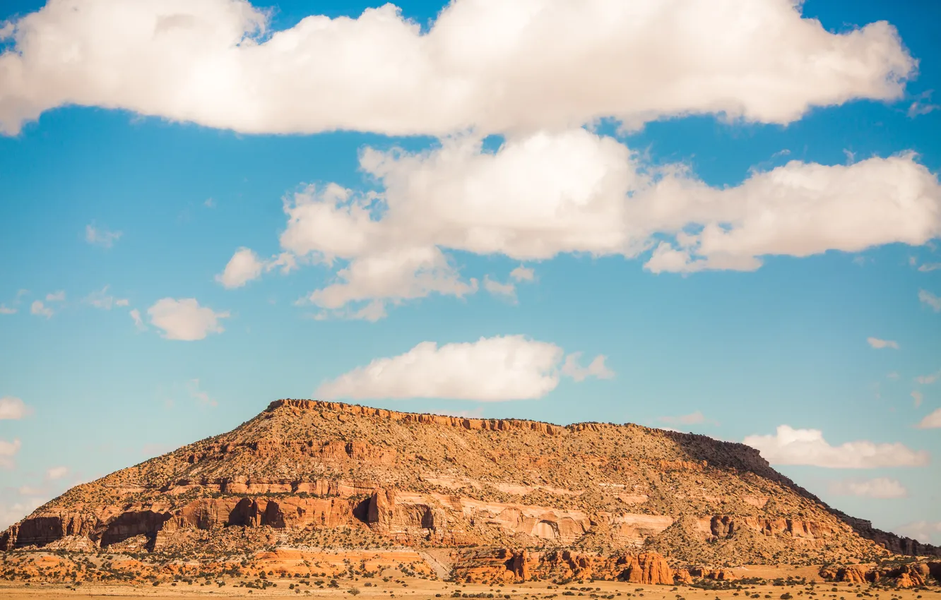 Фото обои небо, пейзаж, природа, пустыня, New Mexico