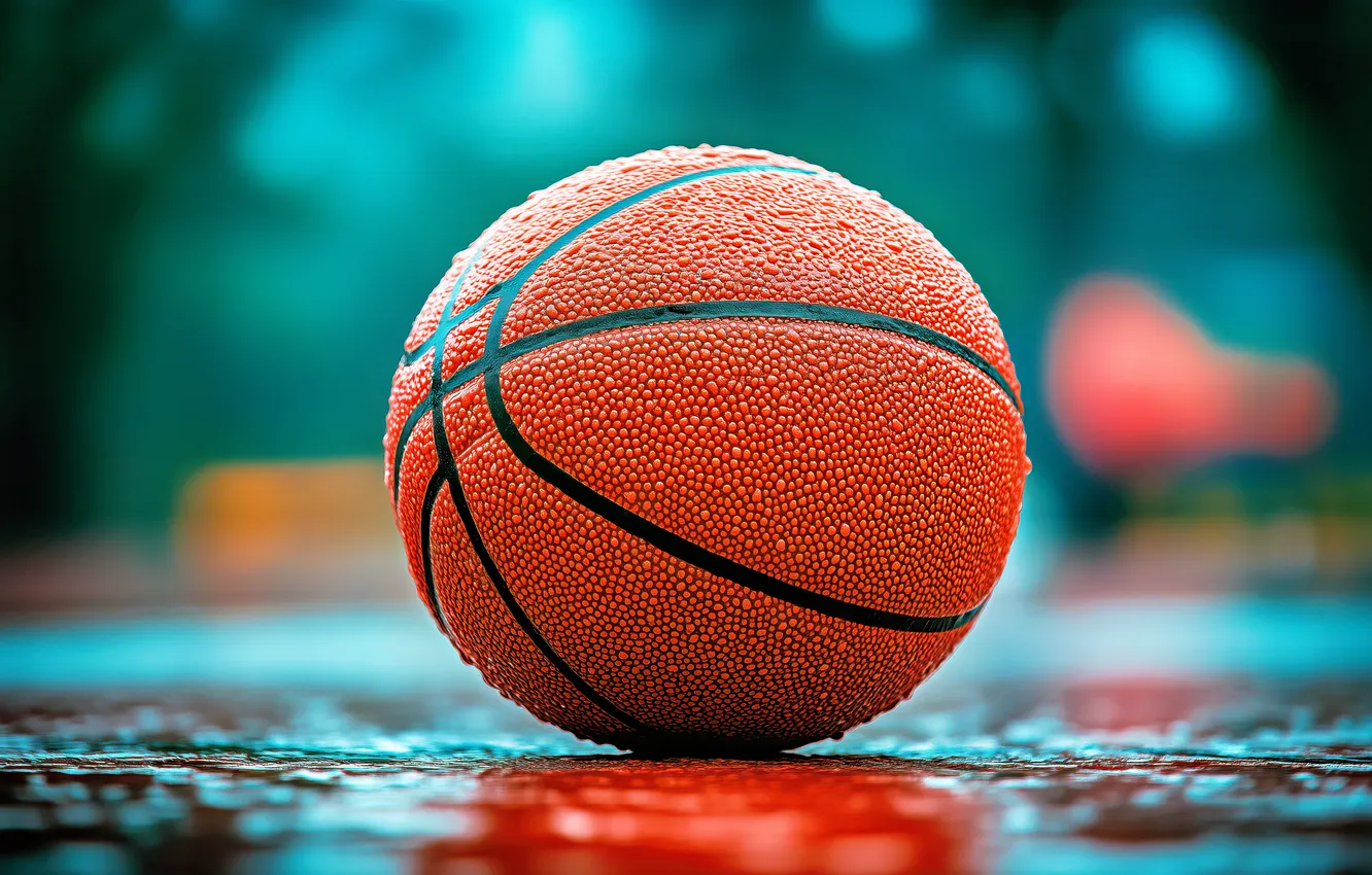 Фото обои basketball, AI Art