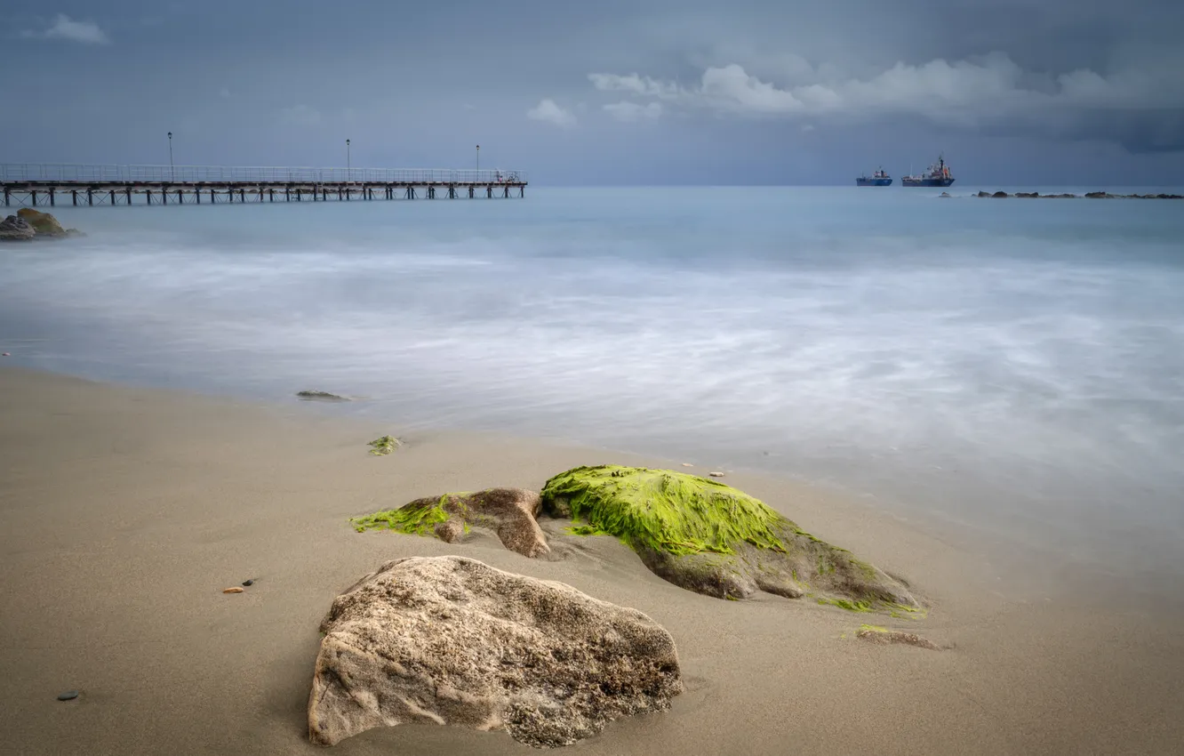 Фото обои море, природа, берег