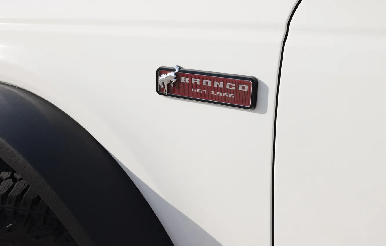 Фото обои логотип, Package, Внедорожник, SUV, 2025, Ford Bronco, 2026, детали кузова
