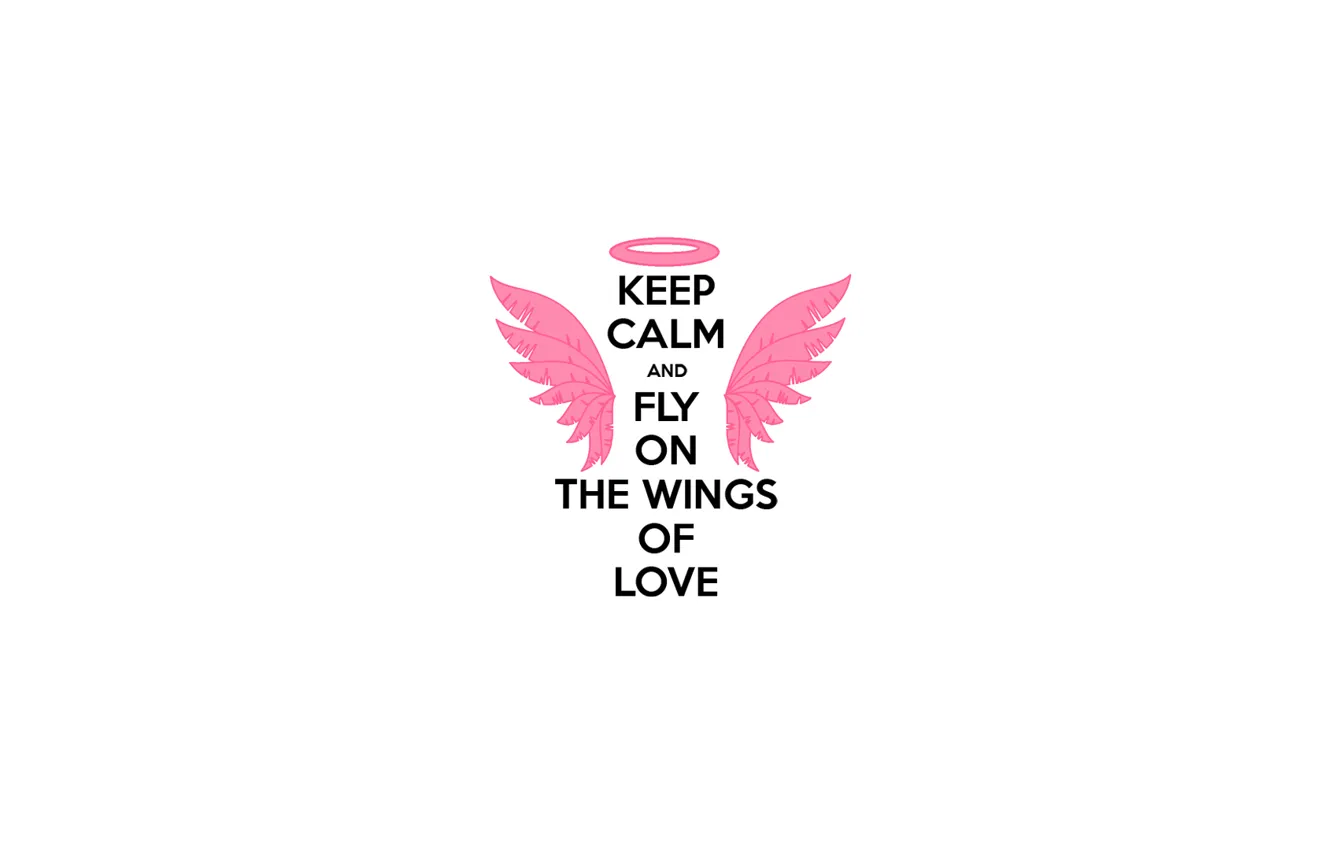 Фото обои Love, минимализм, евровидение, calm, keep, keep calm, eurovision