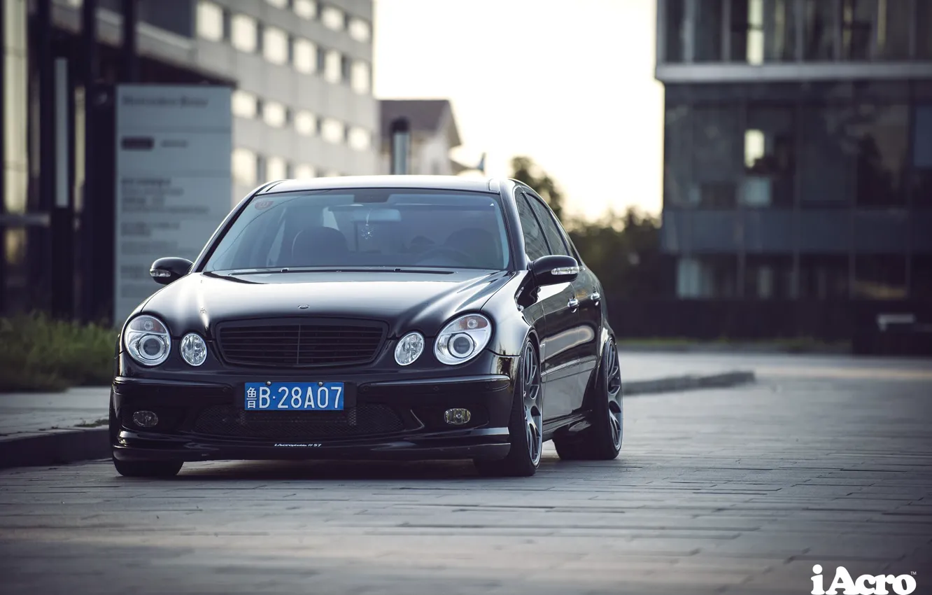 Фото обои Mercedes, AMG, E55