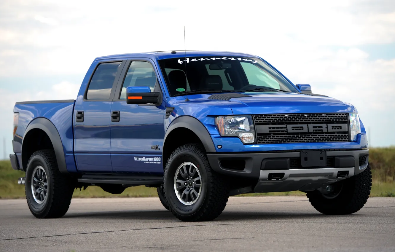 Фото обои Ford, 2010, форд, Raptor, пикап, раптор, Hennessey