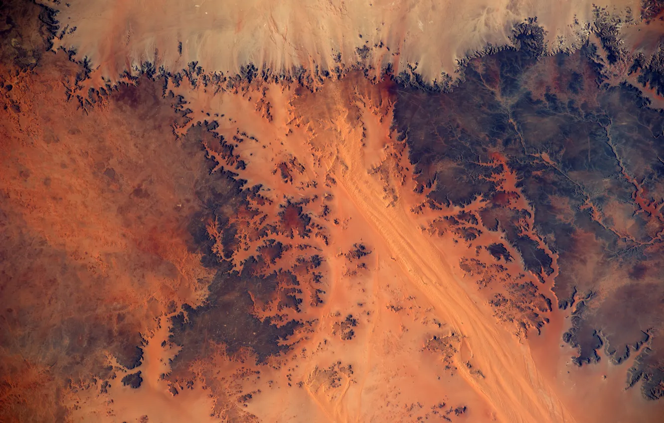 Фото обои поверхность, фон, текстура, Марс