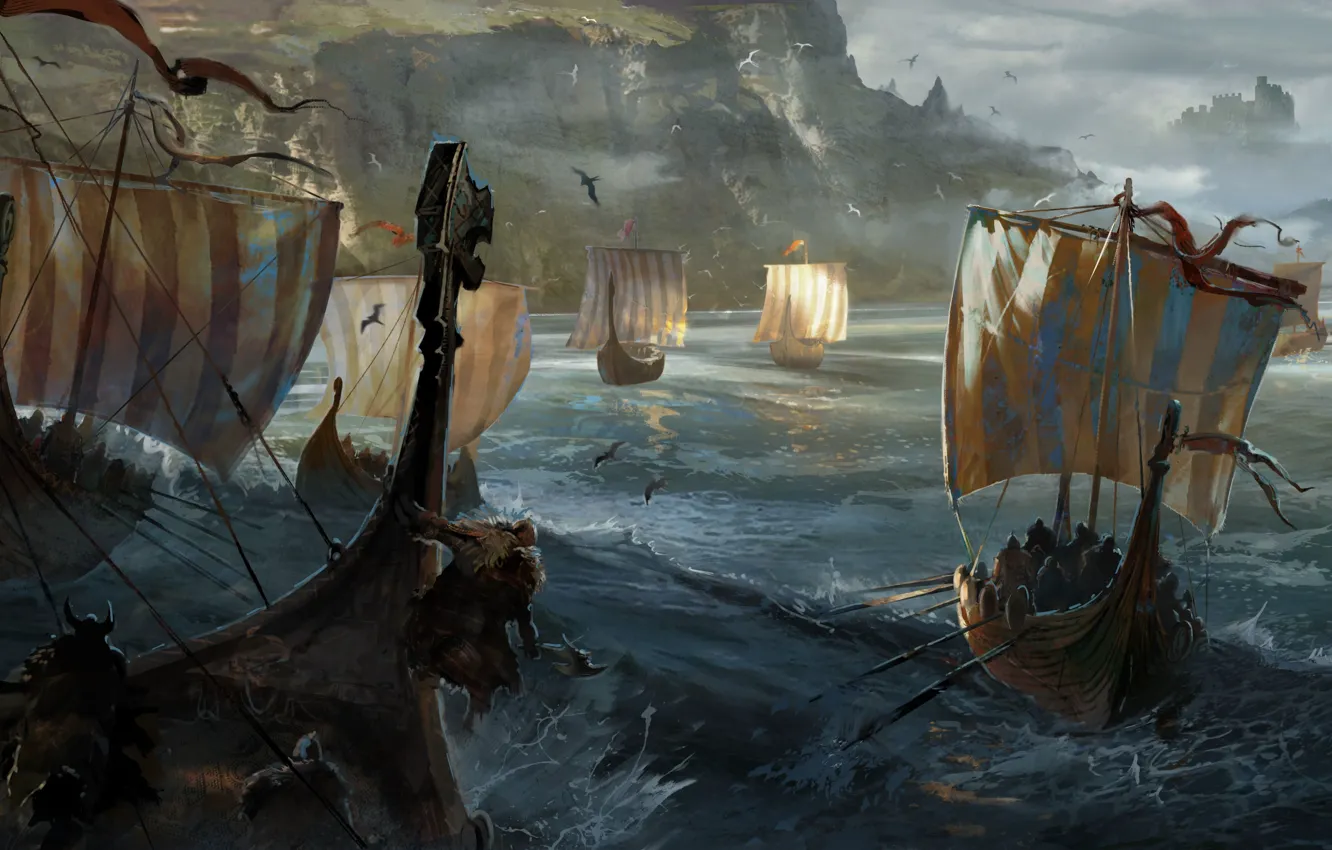 Фото обои Game, For Honor, Ubisoft Montreal, За честь