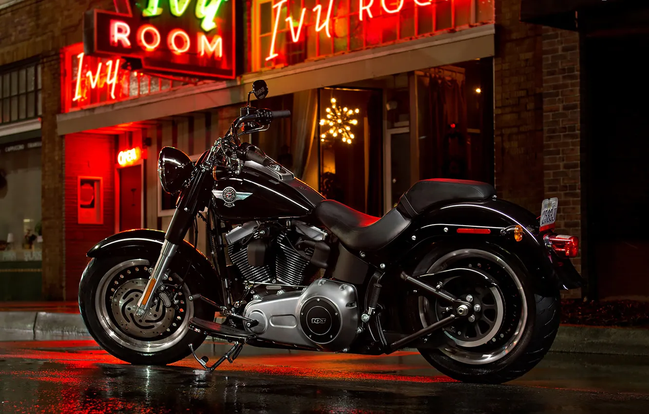 Фото обои мотоцикл, байк, harley davidson