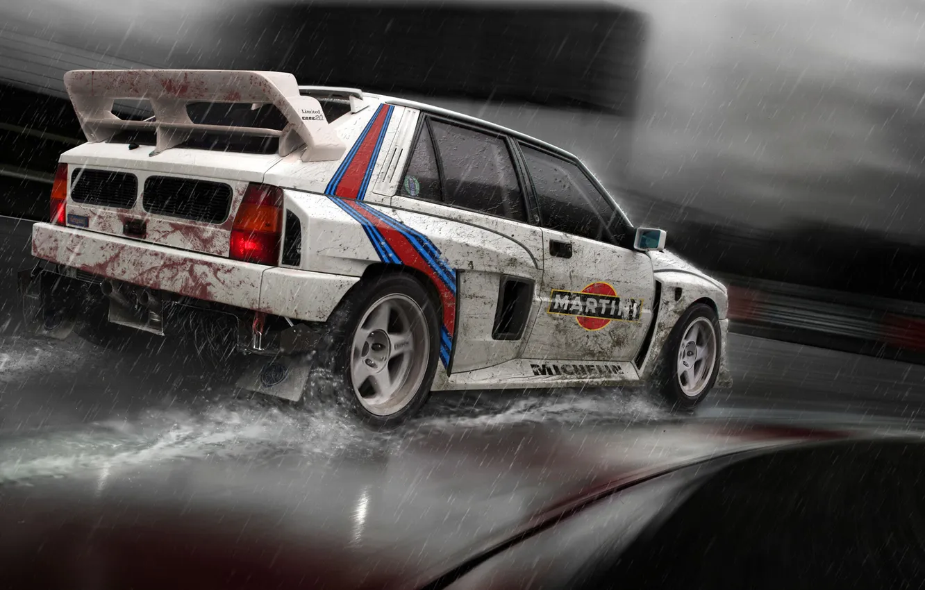 Фото обои ралли, delta, lancia, rally by hugosilva