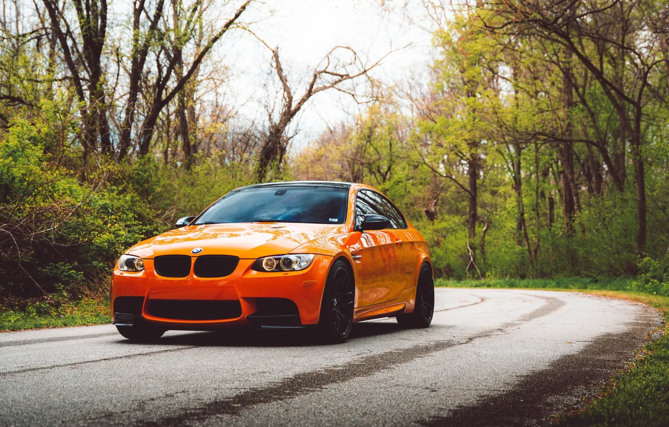 Фото обои E92, Lime Rock Park Edition, M3, Daytime Running Lights