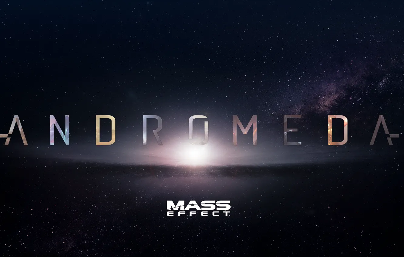 Фото обои космос, звезды, mass effect, bioware, andromeda, Mass Effect: Andromeda
