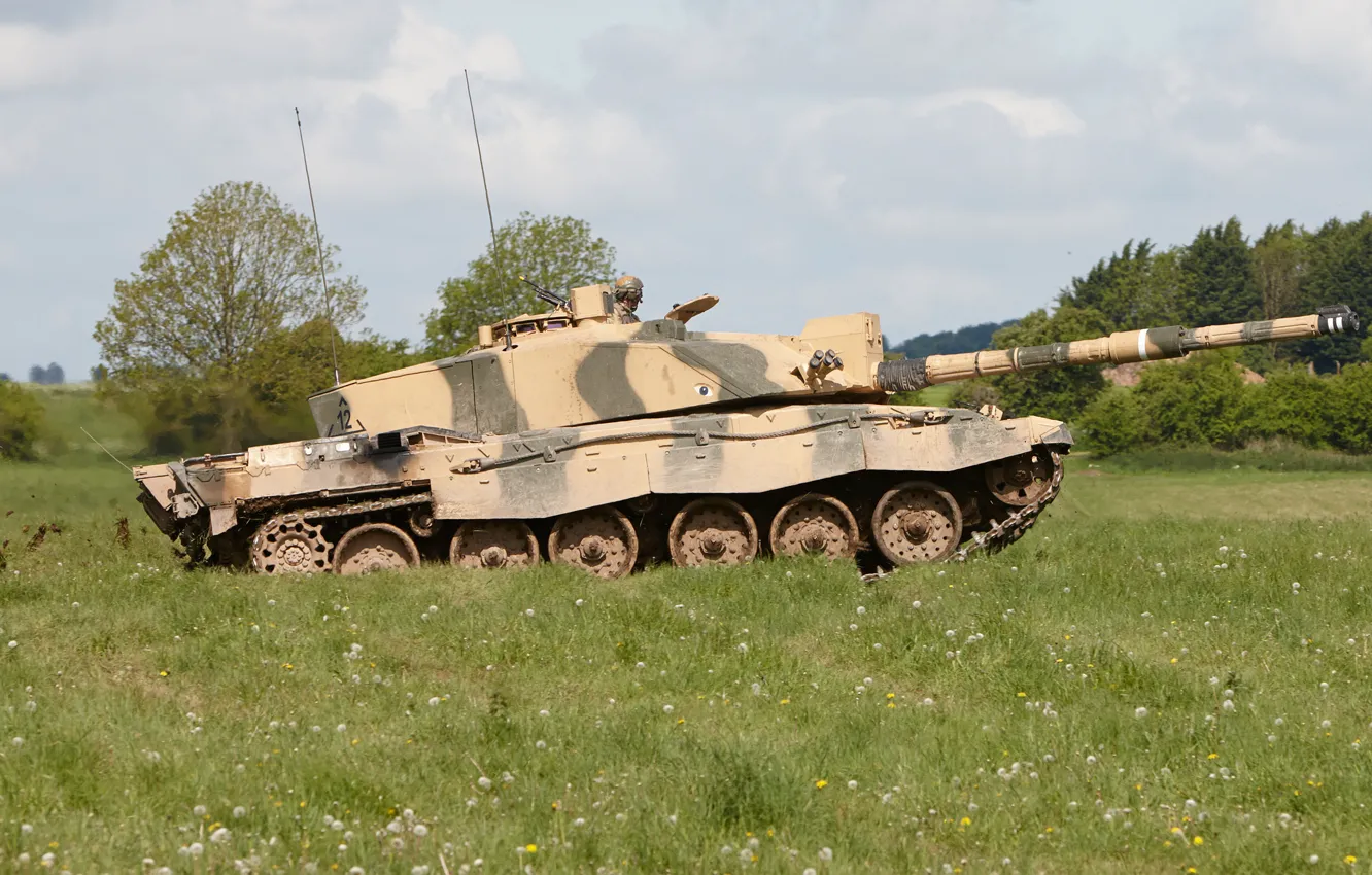 Фото обои танк, боевой, бронетехника, Challenger 2, «Челленджер 2»