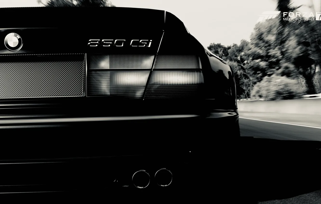Фото обои HDR, BMW, Game, FM7, UHD, Forza Motorsport 7, Xbox One X, 8er