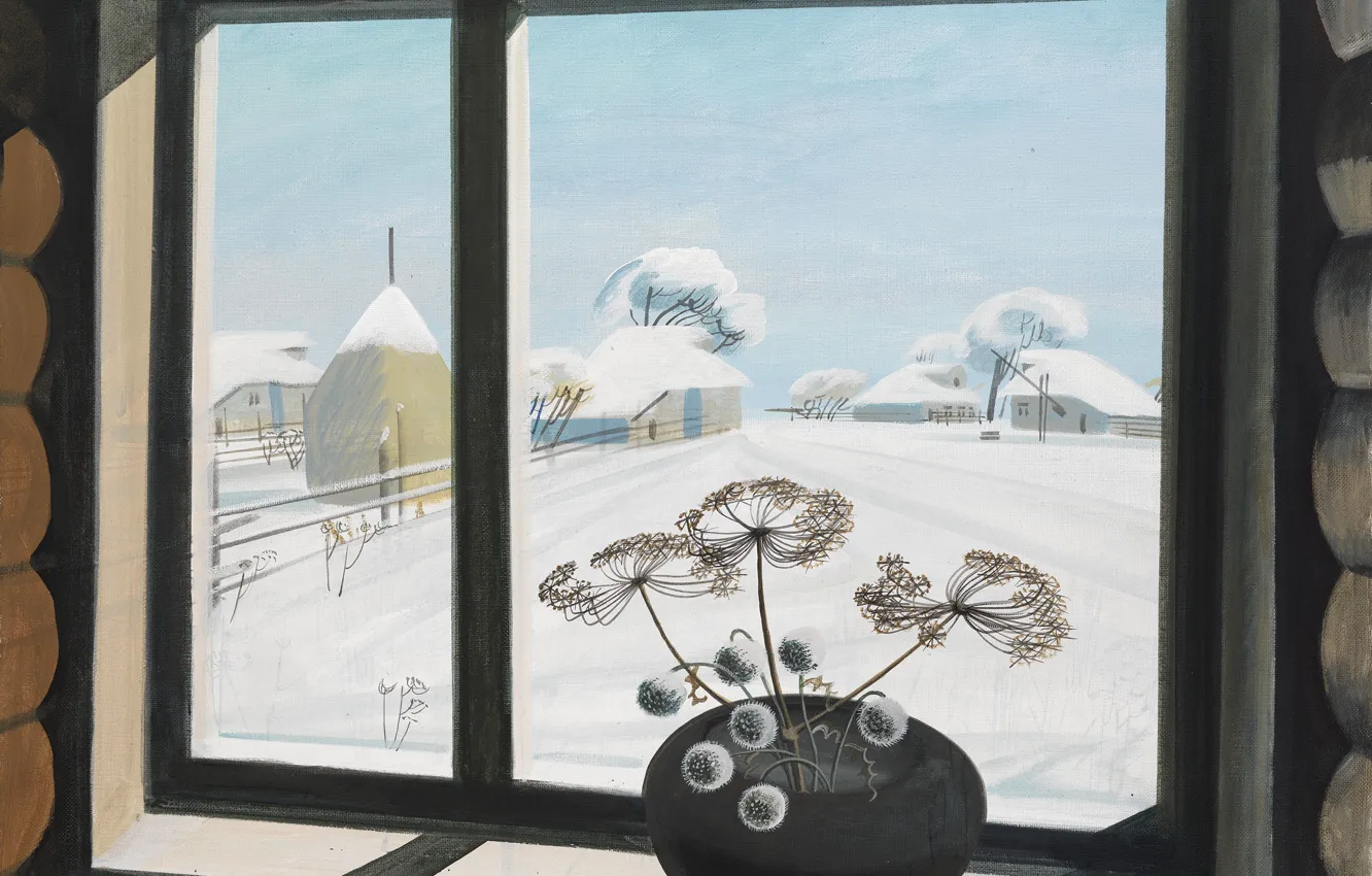 Фото обои пейзаж, живопись, Игорь Обросов