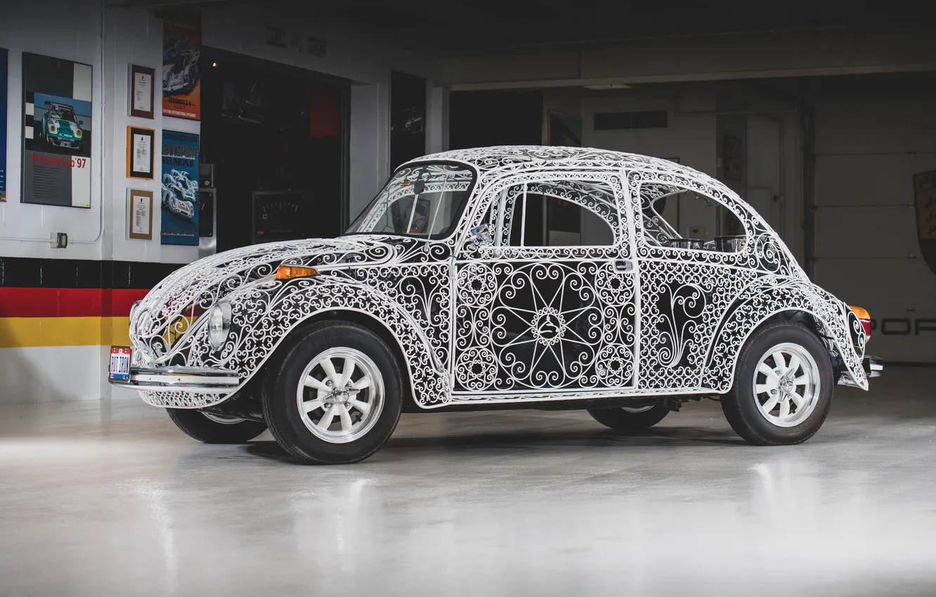 Фото обои 1970, Volkswagen Beetle, 1985, единственный экземпляр, the only instance, Volkswagen Beetle Casa Linda Lace, Casa …