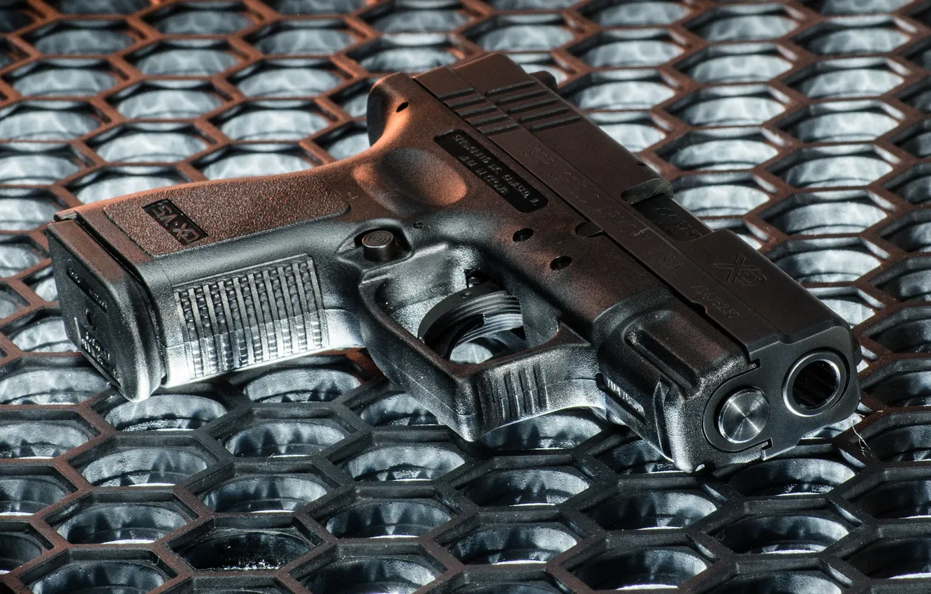 Фото обои пистолет, оружие, полуавтоматический, Springfield Armory