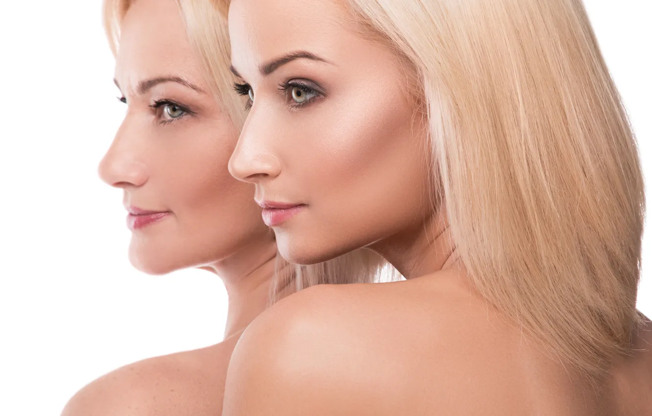 Фото обои девушка, лицо, волосы, профиль