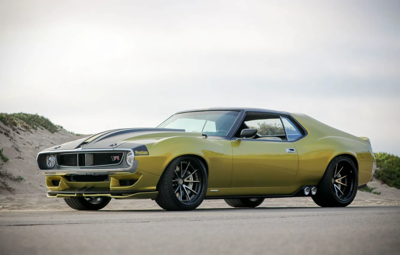 Фото обои Колеса, Диски, Muscle car, 1972, Classic car, Sports car, AMC, AMC Javelin