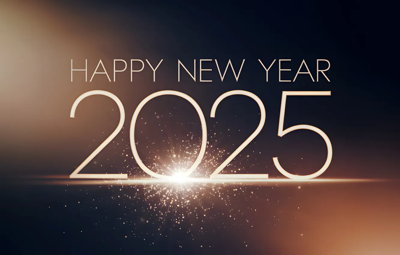 Фото обои праздник, надпись, цифры, Новый год, new year, 2025