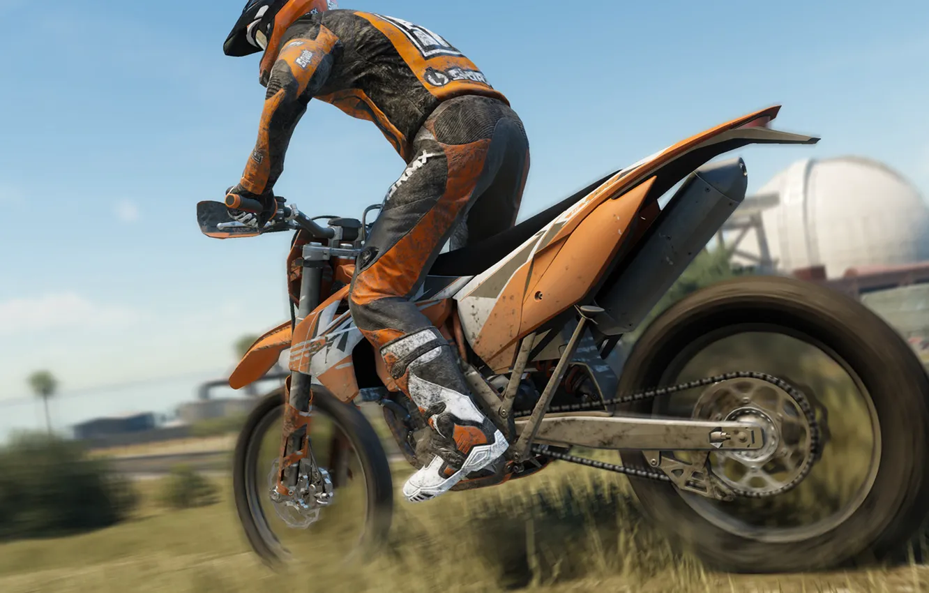 Фото обои The Crew, Realistic Bike Modelling, KTM 450