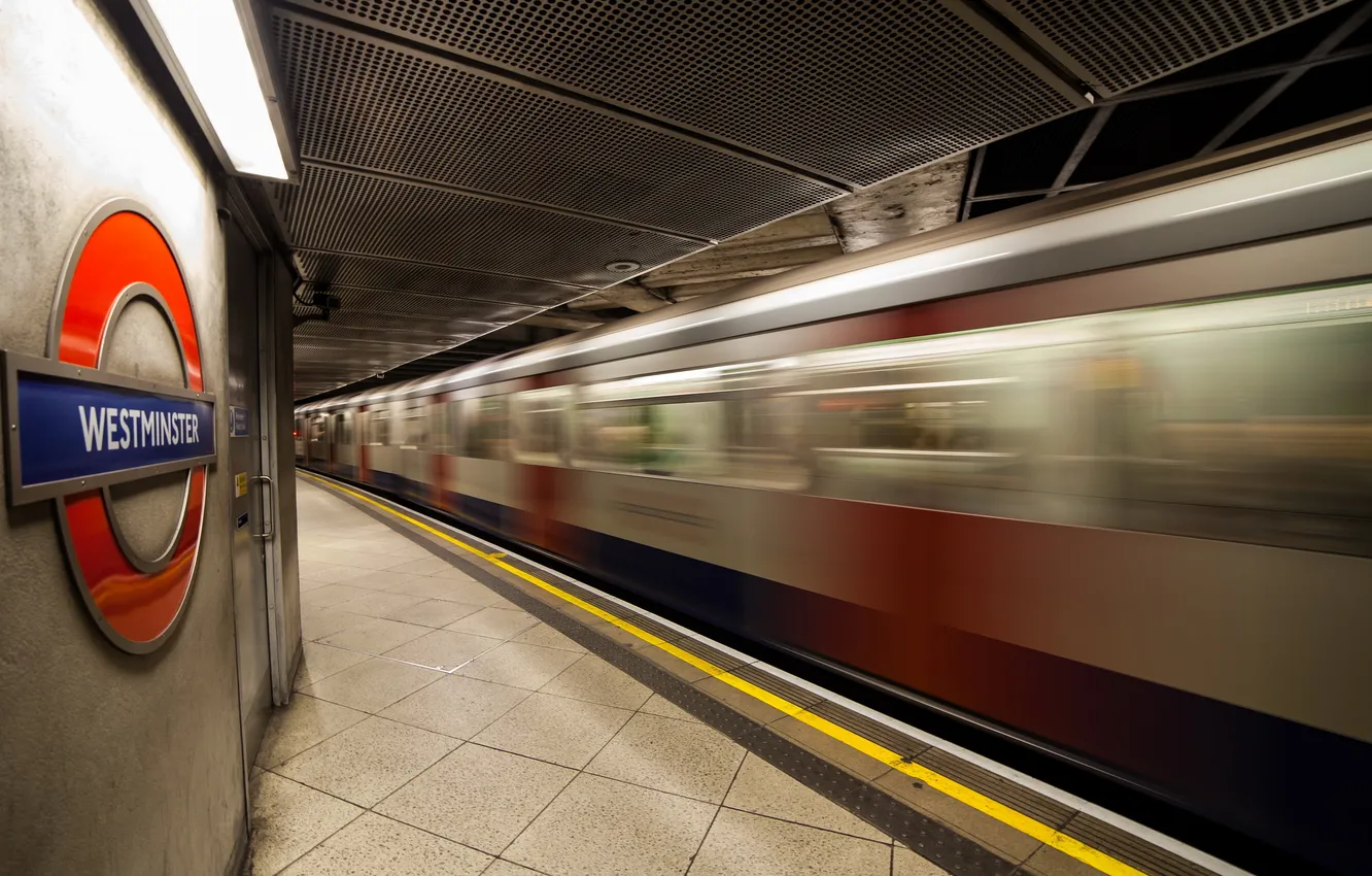 Фото обои город, метро, Westminster