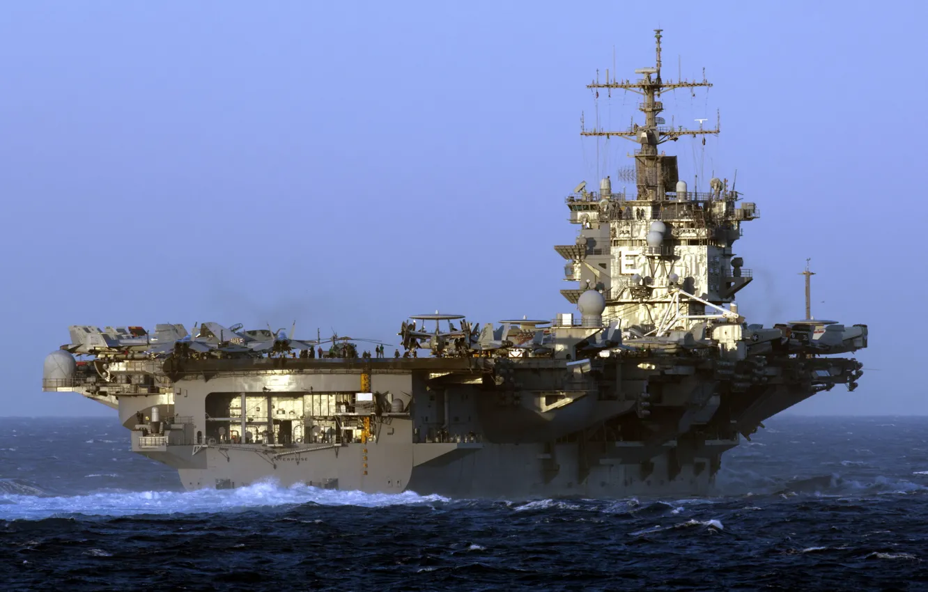 Фото обои оружие, авианосец, USS Enterprise
