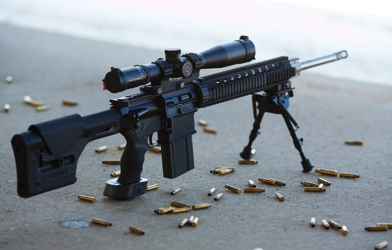Фото обои оружие, фон, Armalite AR-10