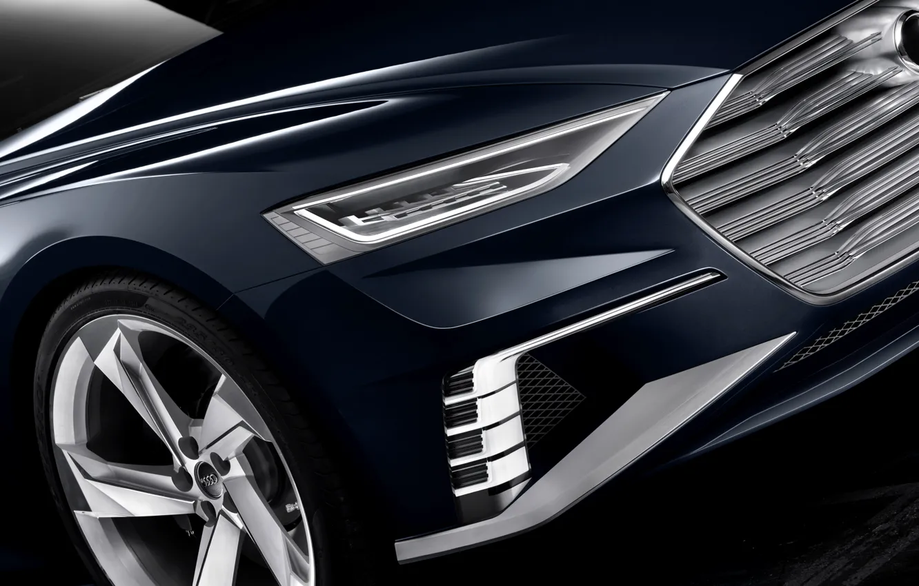Фото обои Concept, Audi, перед, универсал, Avant, 2015, Prologue