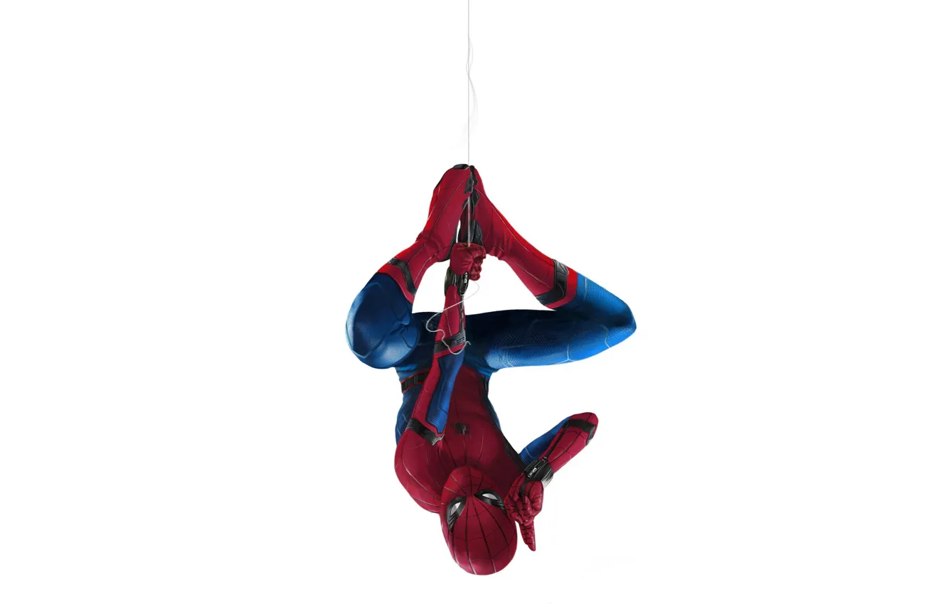 Фото обои фон, человек-паук, spider-man, маска, герой, костюм, Marvel, Peter Parker