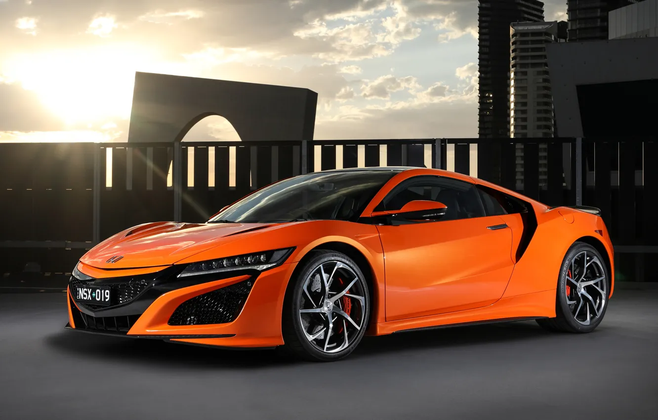 Фото обои Honda, NSX, 2019