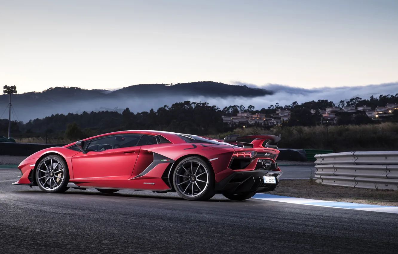 Фото обои Lamborghini, суперкар, 2018, Aventador, SVJ, Aventador SVJ