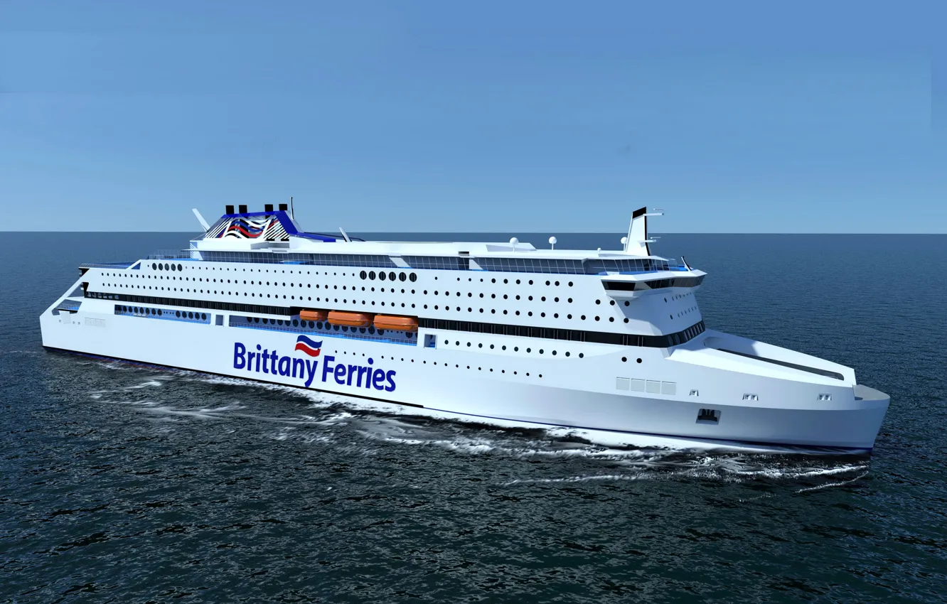 Фото обои паром, Brittany Ferries, паромная компания