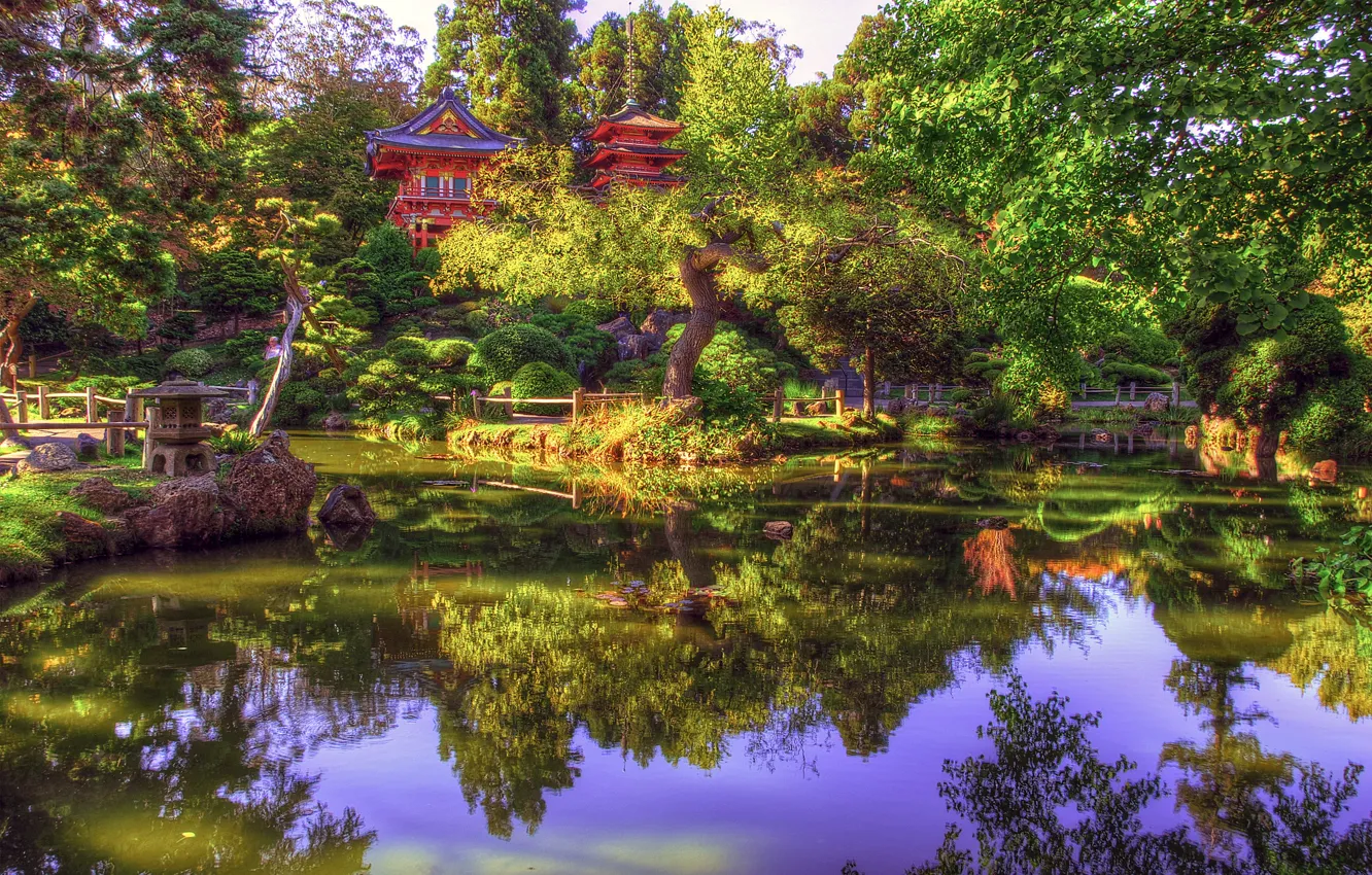 Фото обои California, San Francisco, Japanese Tea Garden