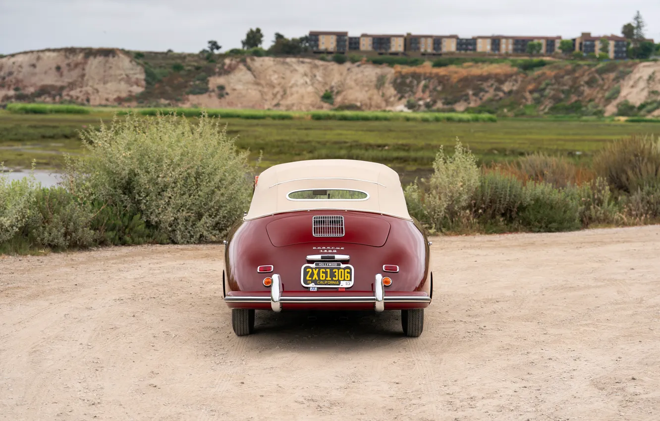 Фото обои Porsche, 1953, 356, Porsche 356 1300 Cabriolet