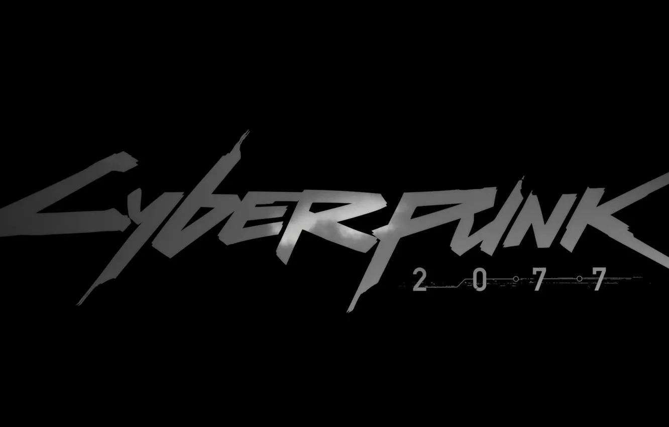 Фото обои Игра, Лого, Logo, Cyberpunk 2077, Киберпанк, Cyberpunk, CD Project RED, Киберпанк 2077