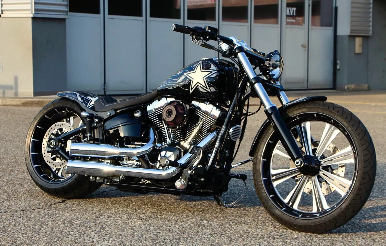 Фото обои Harley-Davidson, Breakout, FXSB