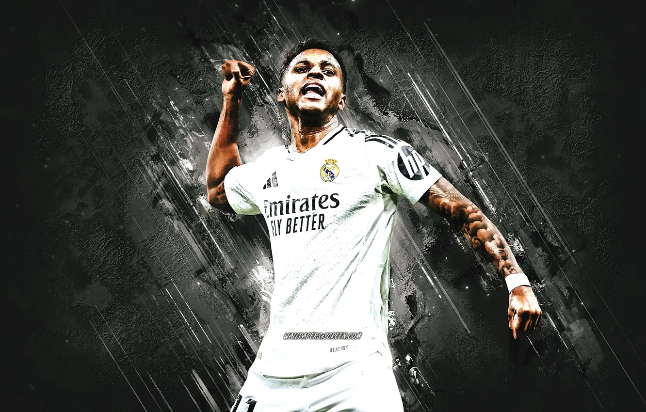Фото обои Football, Real Madrid, Sport, Soccer, Brazilian, Rodrygo, Rodrygo Goes