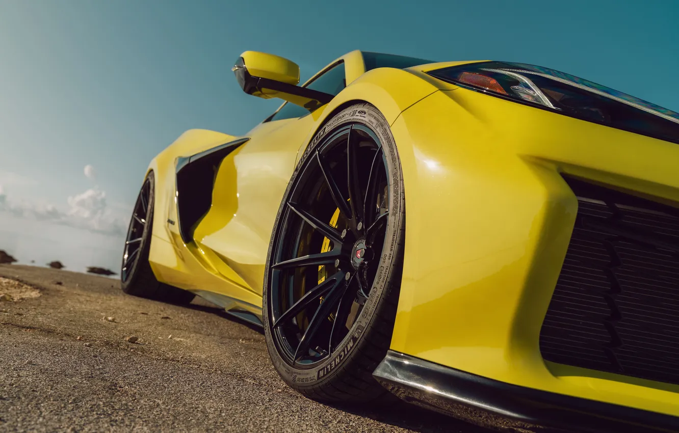 Фото обои car, Corvette