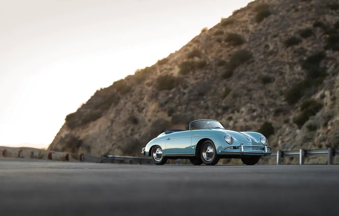 Фото обои Porsche, 356, 1958, Porsche 356A 1600 Super Speedster