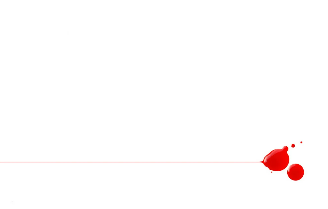 Фото обои blood, minimalism, red line