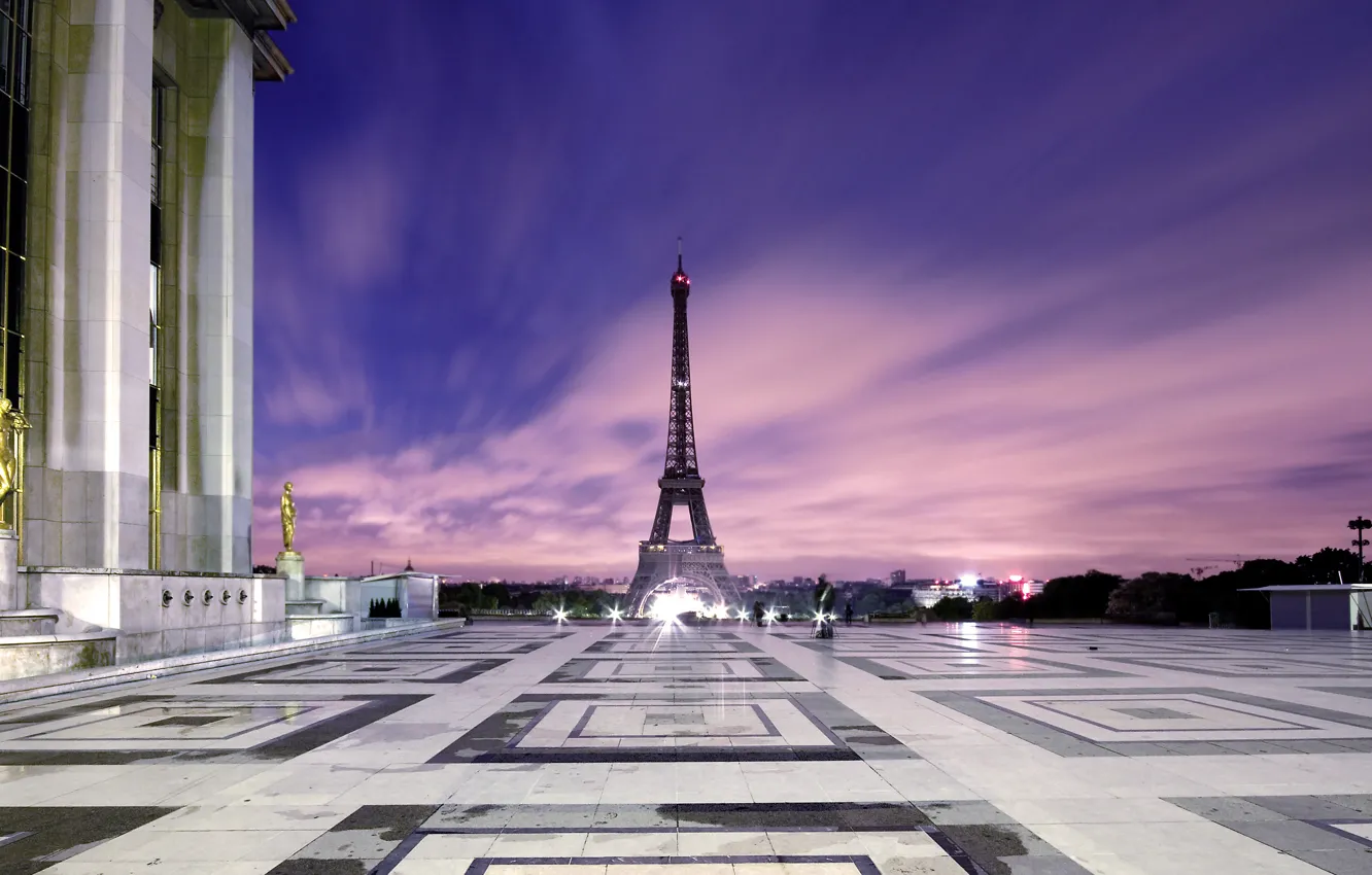 Фото обои город, париж, фотографы