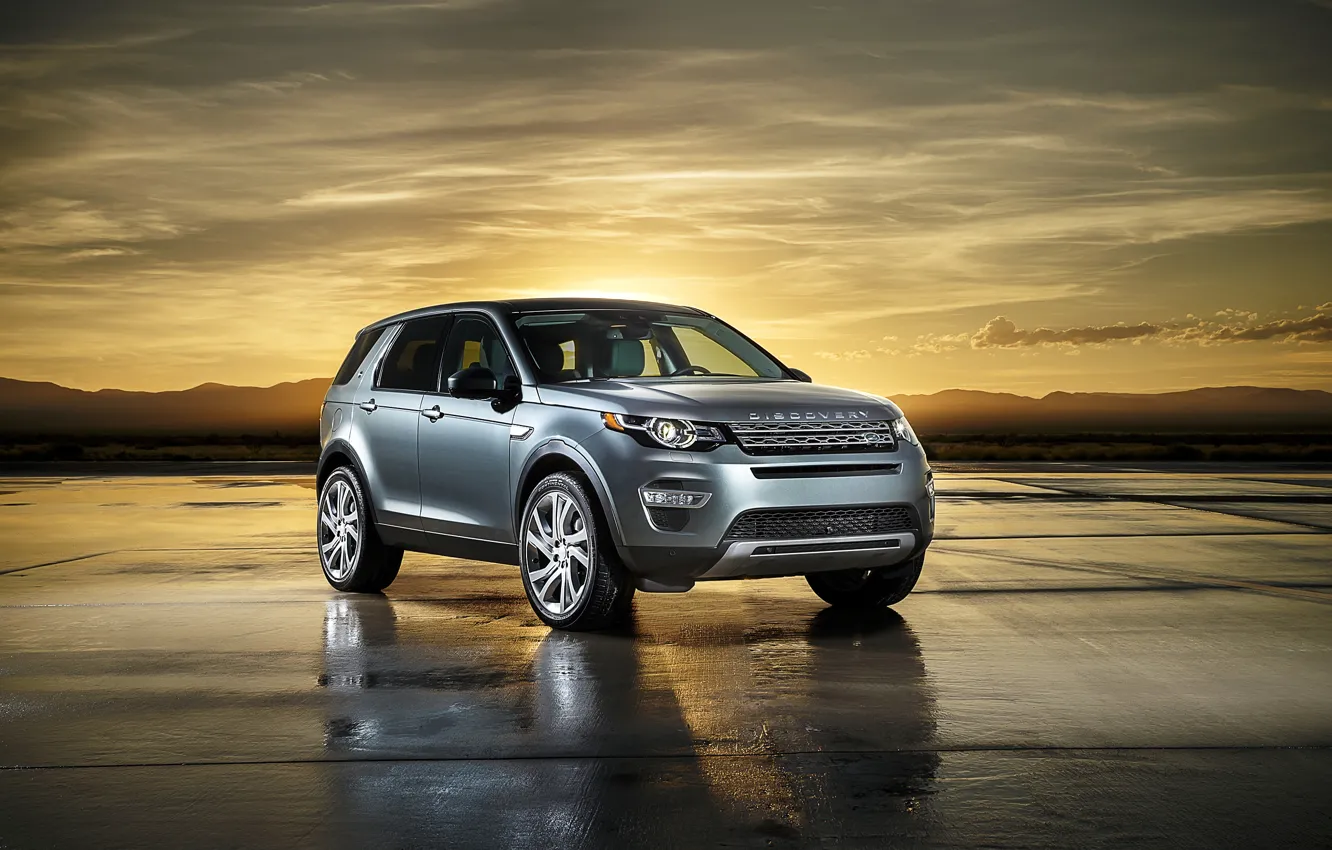 Фото обои Land Rover, Discovery, Sport, 2015
