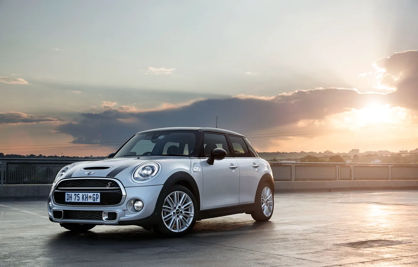 Фото обои Mini, 5-door, Cooper S, 2014, F56, ZA-spec