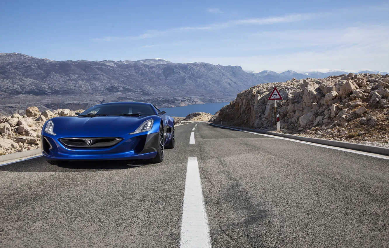 Фото обои Concept One, Rimac, электрокар, римак
