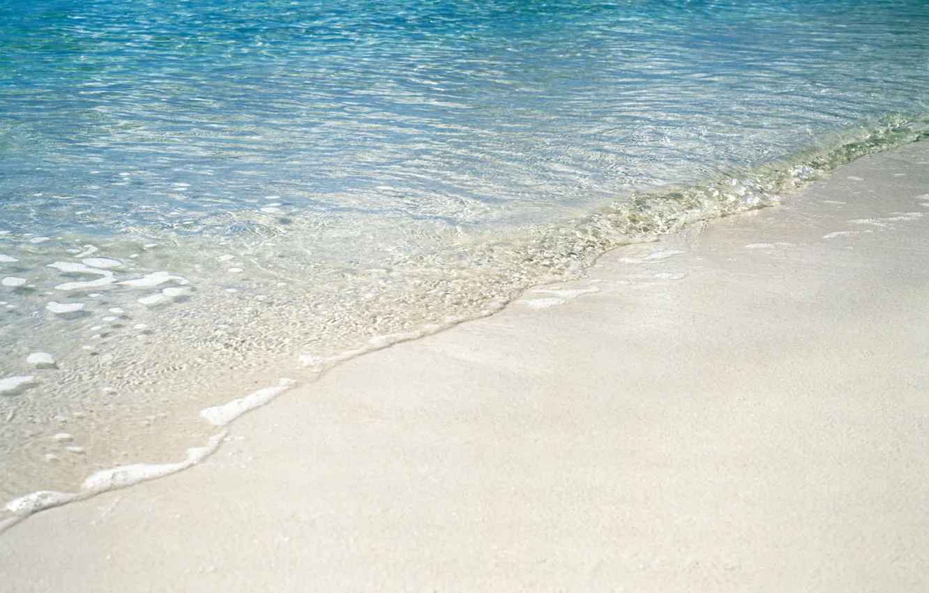 Фото обои песок, пляж, вода, берег