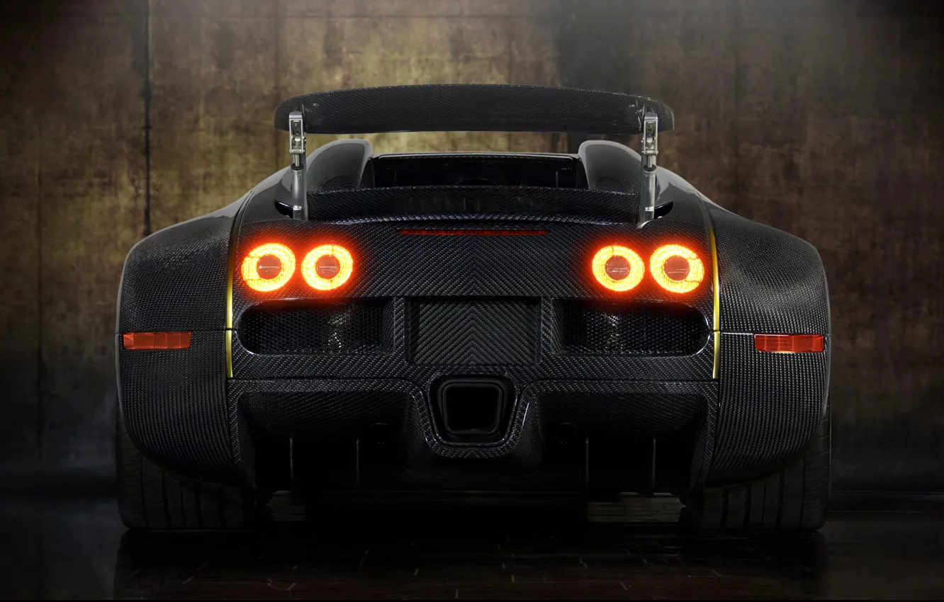 Фото обои Bugatti, veyron, mansory