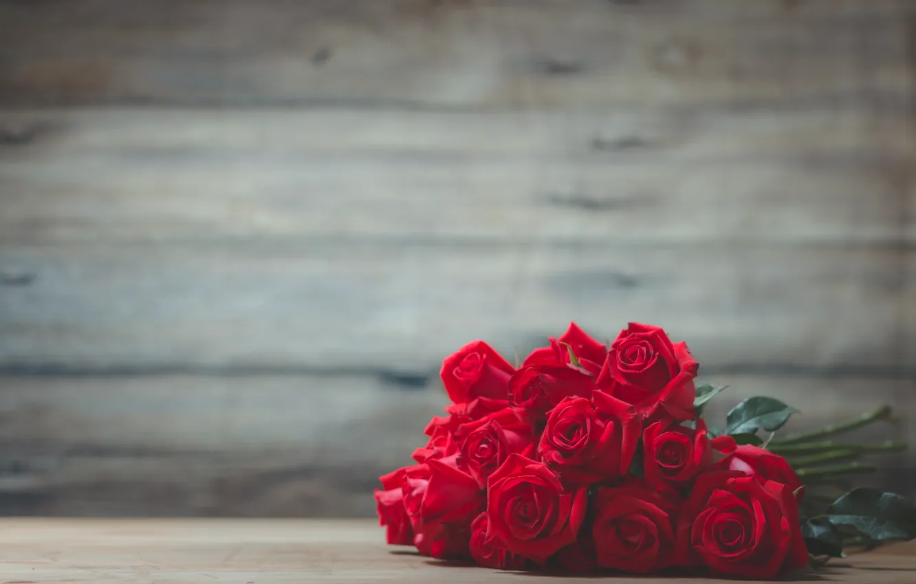 Фото обои розы, букет, красные, Kidsada Manchinda