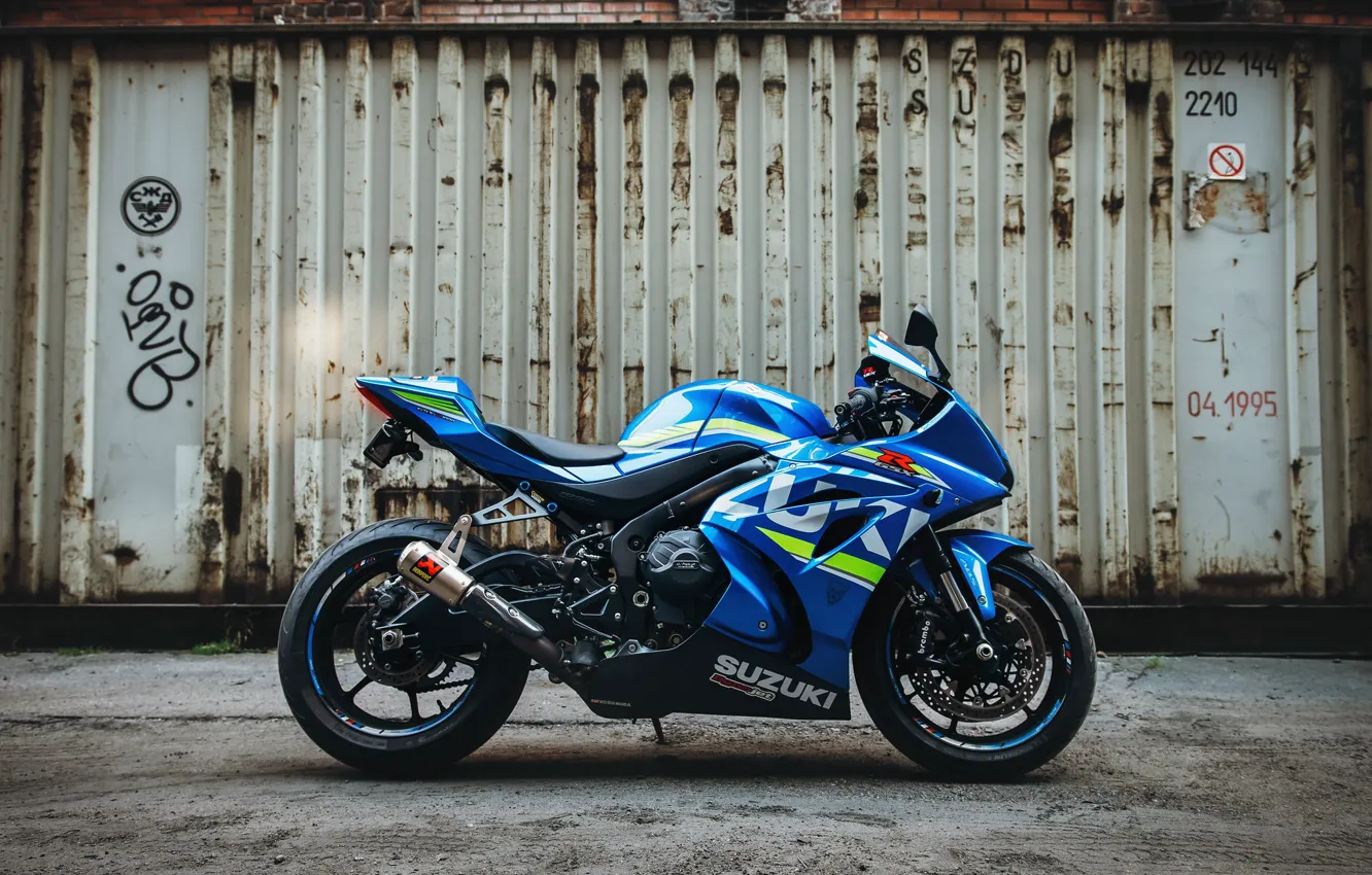 Фото обои Suzuki, Container, GSX R1000